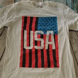 Adidas American flag shirt